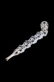Metal Hand Pipe with Skull Stem