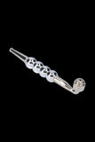 Metal Hand Pipe with Curvy Mid-Section