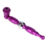 Metal Hand Pipe with Bead on Stem