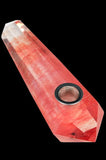Melted Quartz Stone Pipe