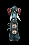Standing Elephant Head Bubbler