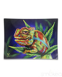 V Syndicate "Cloud 9 Chameleon" Glass Rolling Tray