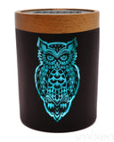 V Syndicate "Owllusion Turquoise" SmartStash Jar