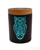 V Syndicate "Owllusion Turquoise" SmartStash Jar