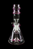 Transparent Neck Water Pipe w/ Bowl & Banger