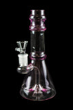 Transparent Neck Water Pipe w/ Bowl & Banger