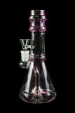 Transparent Neck Water Pipe w/ Bowl & Banger