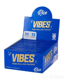 Vibes King Size Slim Rice Rolling Papers