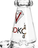 Vodka Glass "Rose Quartz" Diamond Series Bong