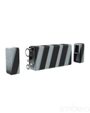 White Rhino Dual Silicone Container w/ Glass Straw & Chillum