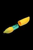 Metal Hand Pipe with Silicone Banana Skin