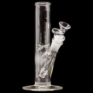 LA Pipes "Simply Guy" 9" Straight Water Pipe with Ice Pinch