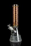 Calibear Tribal Head Etched Water Pipe