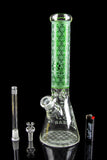 Calibear Diamond Etched Water Pipe