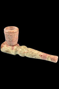 "Stoney Bologna" Marble-Colored Stone Pipe
