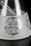 Calibear Tribal Head Etched Water Pipe