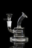 "Puff Tuff" Mini Inline Dab Rig with Banger & Bowl