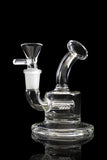 "Puff Tuff" Mini Inline Dab Rig with Banger & Bowl