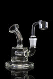 "Puff Tuff" Mini Inline Dab Rig with Banger & Bowl