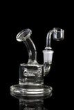 "Puff Tuff" Mini Inline Dab Rig with Banger & Bowl