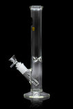 LA Pipes 12" Clear Straight Water Pipe