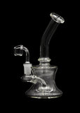 Bent Neck Travel Size Rig with Banger and Bowl