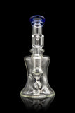 "Blue Ball" Marble-Studded Dab Rig with Colored Accents