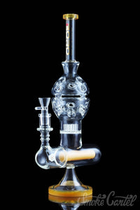 BoroTech Glass "Braka" Stacked Fab Egg with Inline & Sprinkler Perc