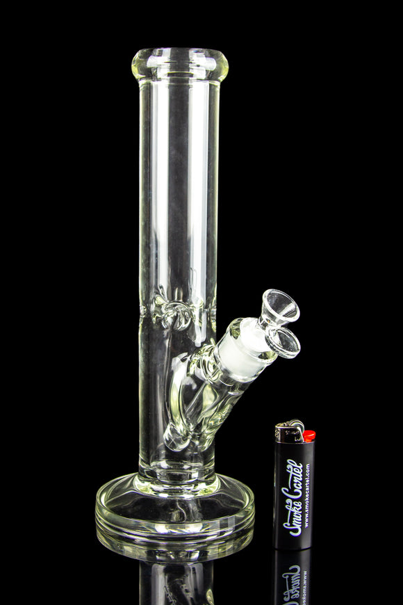 Straight Cylinder Glass Ice Bong 7MM