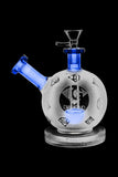 Diamond Glass "SnowBall" Orb Style Bubbler Bong