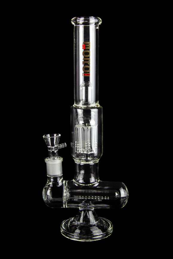 BoroTech Tree Perc to Inline Slitted Perc Ice Bong