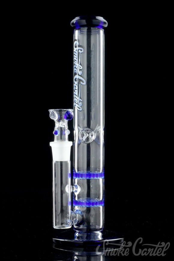Double Honeycomb Straight Tube - The Bee Hive - 10.5