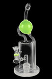 Glass Ball Recycler Water Pipe