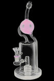 Glass Ball Recycler Water Pipe