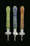 Glass Dab Collector Straw with 10mm Titanium Tip