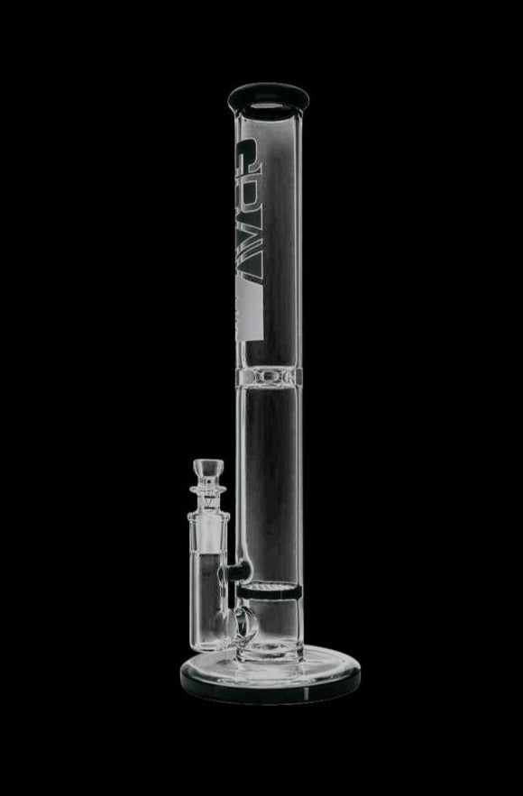 Grav Black Water Pipe with Disc Base