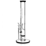 Grav Disc Perc Water Pipe With a Glass Base