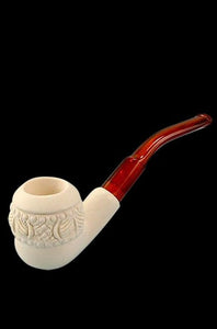 Hand Carved Meerschaum Pipe - Topkapi