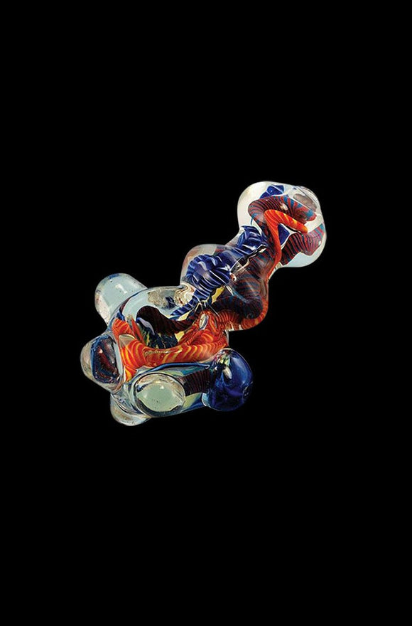 Heavy Inside Out Glass Pipe