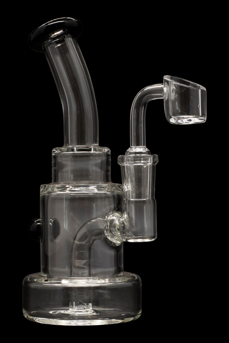 Stacked-Cake Dab Rig with Colored Accents – fakherstore