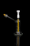 Concentrate Bubbler with Stereo Perc and Ceramic Nail