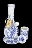 My Bud Vase "Luck" Chinese Porcelain Vase Bong
