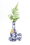 My Bud Vase "Joy" Chinese Porcelain Vase Bong Set