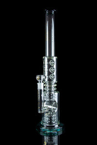 Tsunami 22" Tall Double Drum Donut Tube Bong