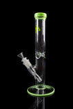 Envy Glass 12" Straight Tube with Colored Accents