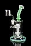 NEU 9" Showerhead Dab Rig Pipe with Banger