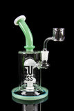 NEU 9" Showerhead Dab Rig Pipe with Banger