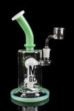 NEU 9" Showerhead Dab Rig Pipe with Banger