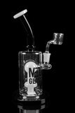 NEU 9" Showerhead Dab Rig Pipe with Banger