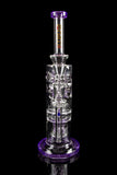 BoroTech Glass "Midgard" Inverted Showerhead to Sprinker Perc Fab Body